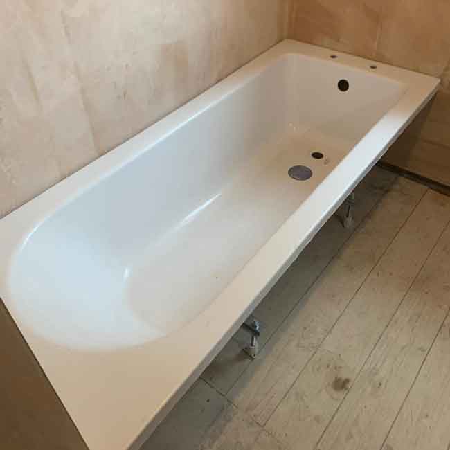 Bathroom installation by NC Joinery Manchester